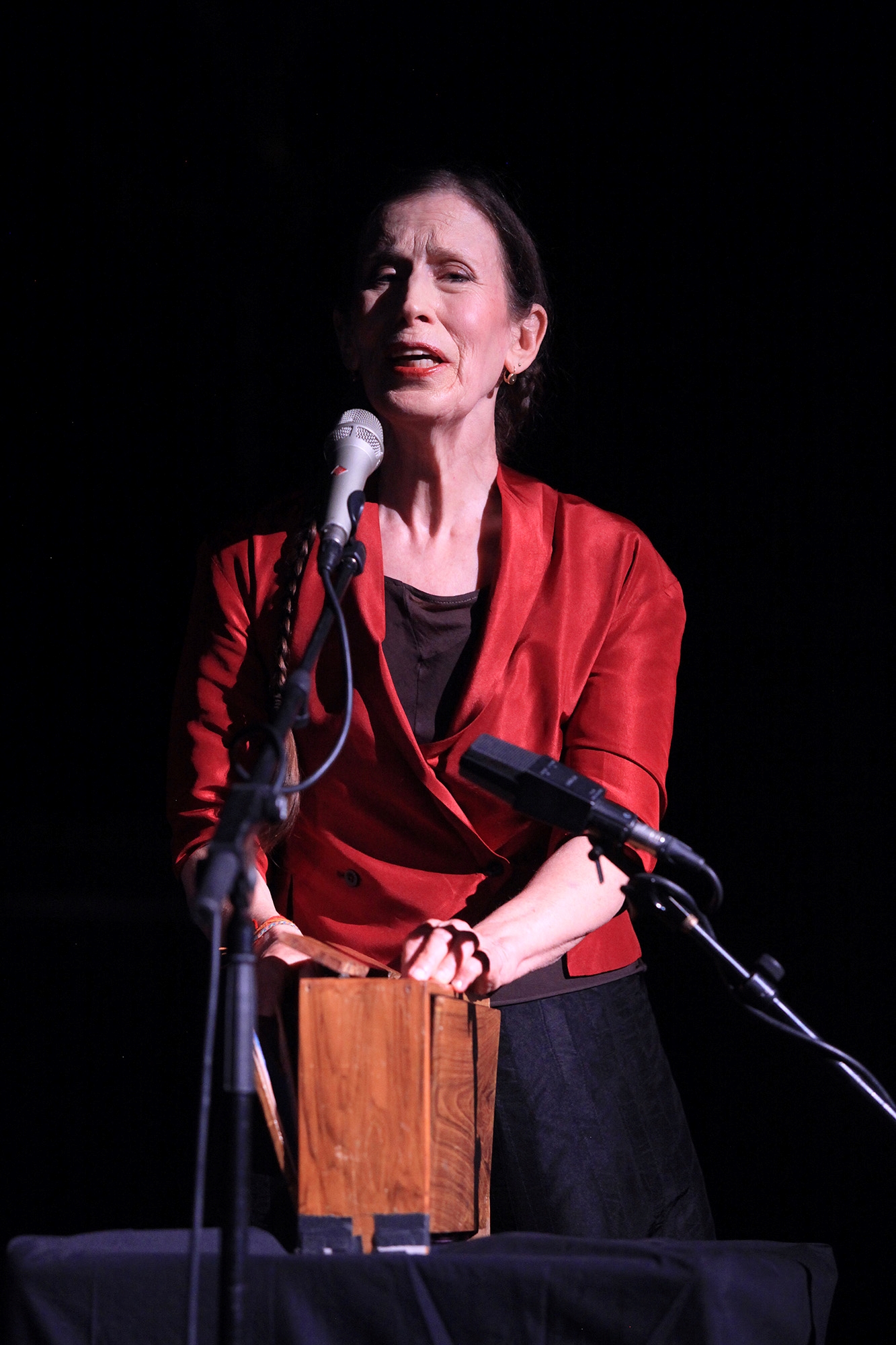 Meredith Monk, Basilica di Santa Maria Maggiore, Bergamo 2013 (foto Luciano Rossetti)