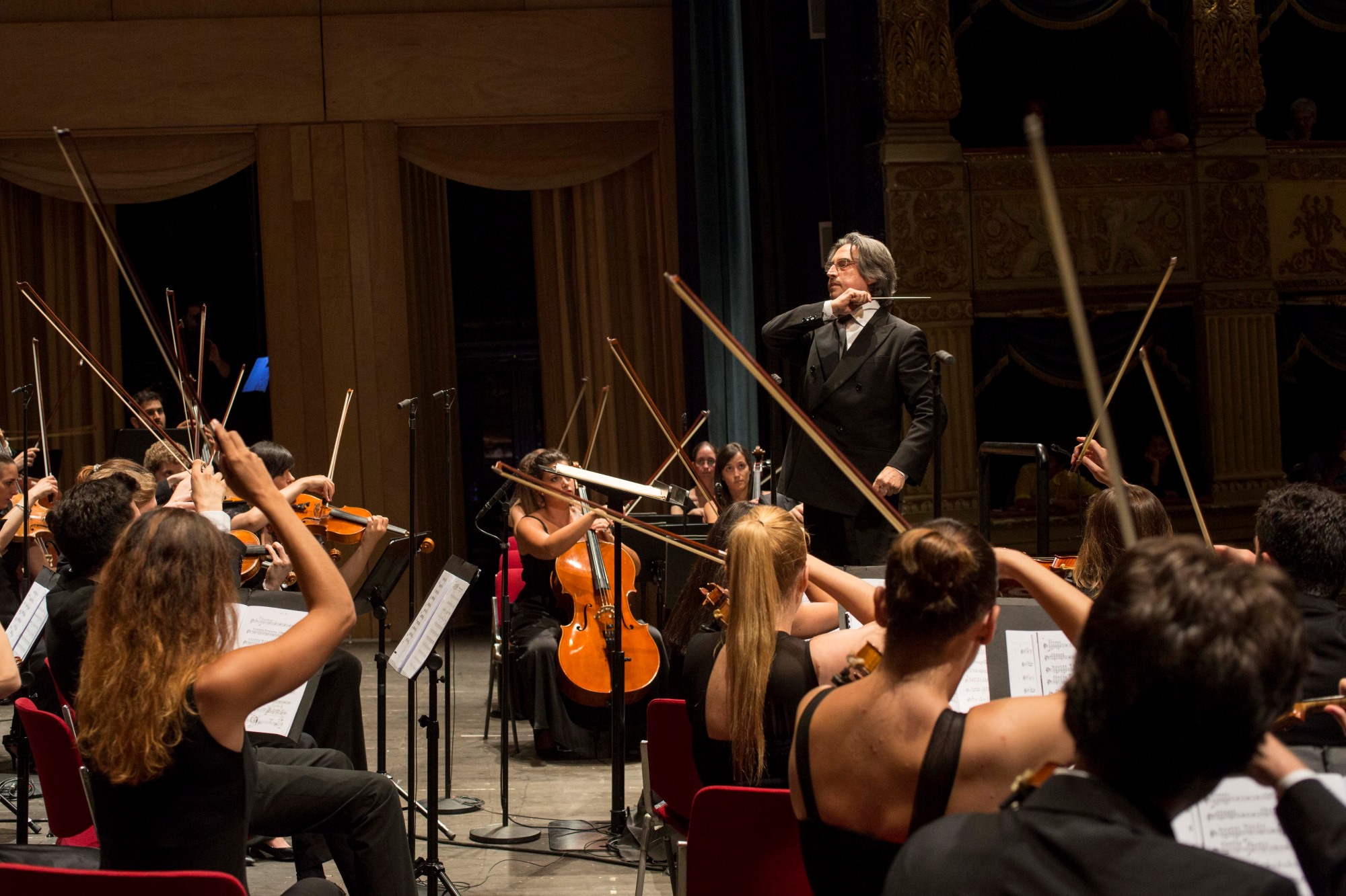 Riccardo Muti - Orchestra Cherubini (foto Silvia Lelli)