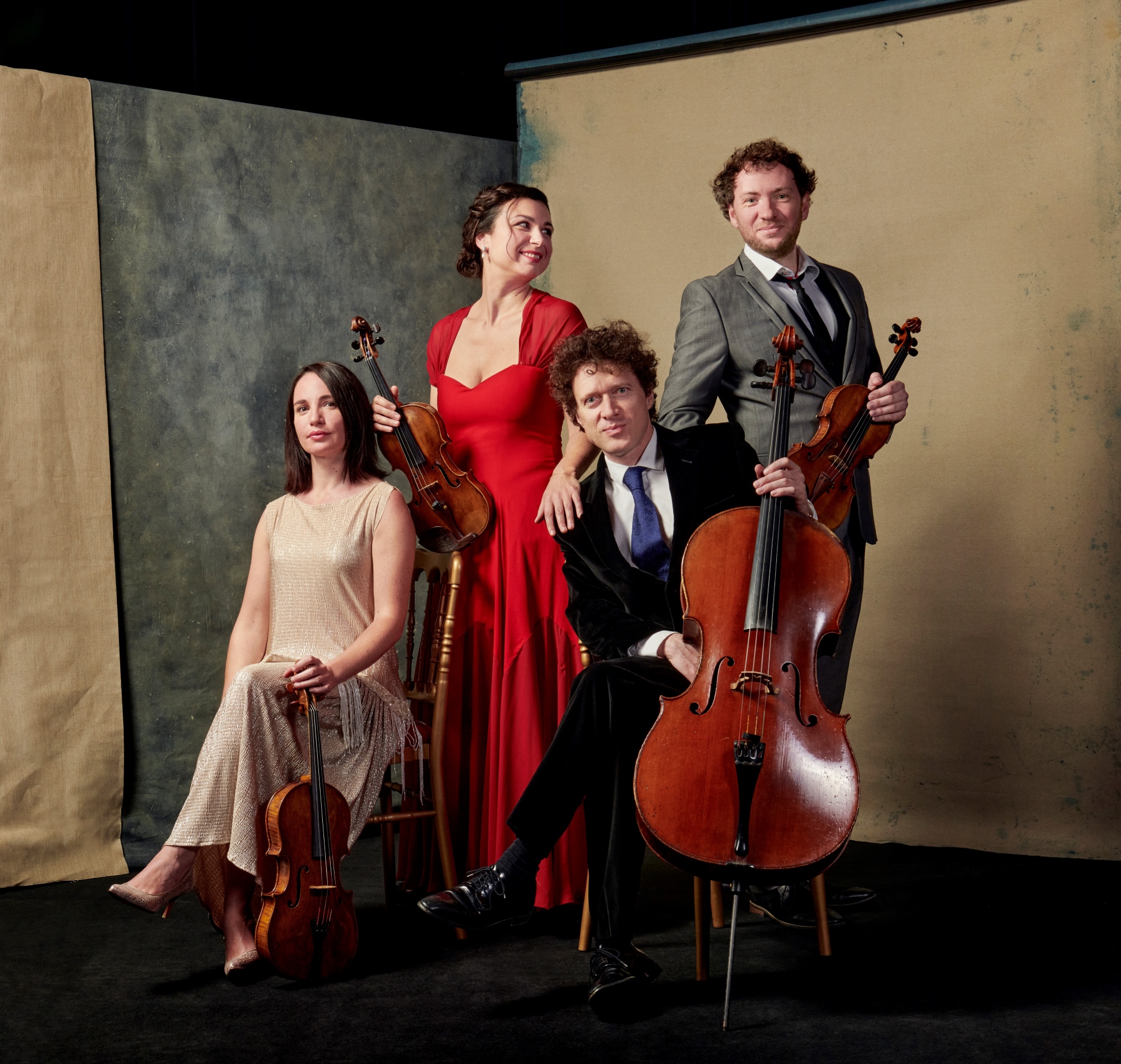 Quatuor Strada (foto Thomas Baltès)