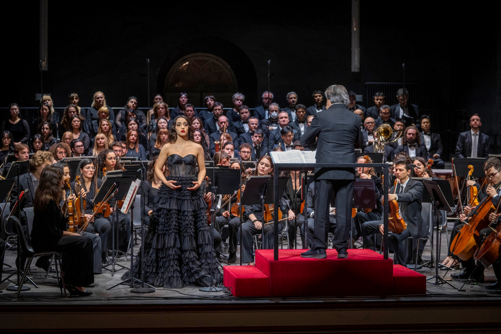 Riccardo Muti - Gala verdiano - Busseto (foto Marco Borrelli)