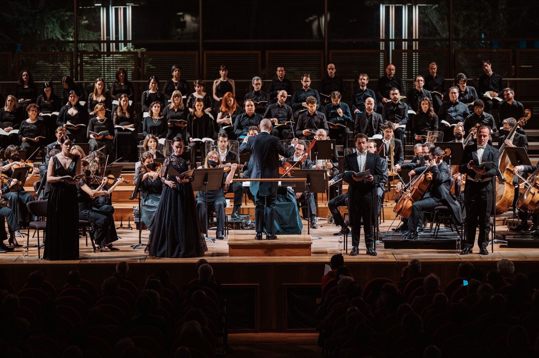 Filarmonica Toscanini - Coro Universitario del Collegio Ghislieri (foto Luca Pezzani)
