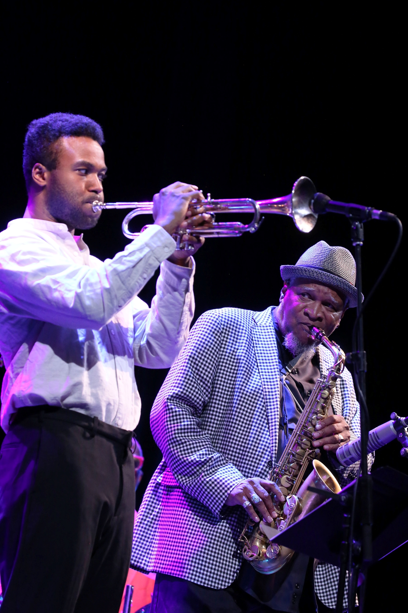 Bobby Watson e Wallace Rooney jr (foto Rossetti - Fondazione Teatro Donizetti)