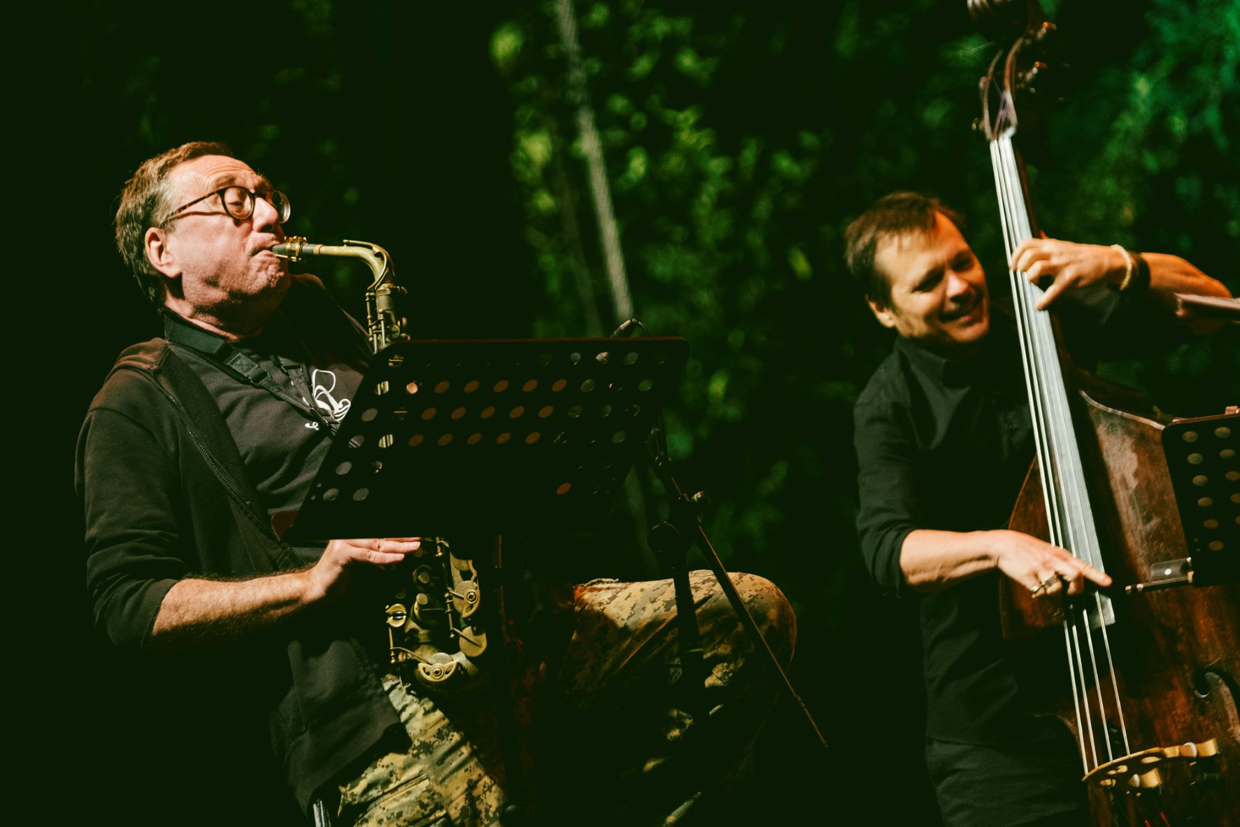 John Zorn e  New Masada Quartet (foto Jazz em Agosto - Vera Marmelo)