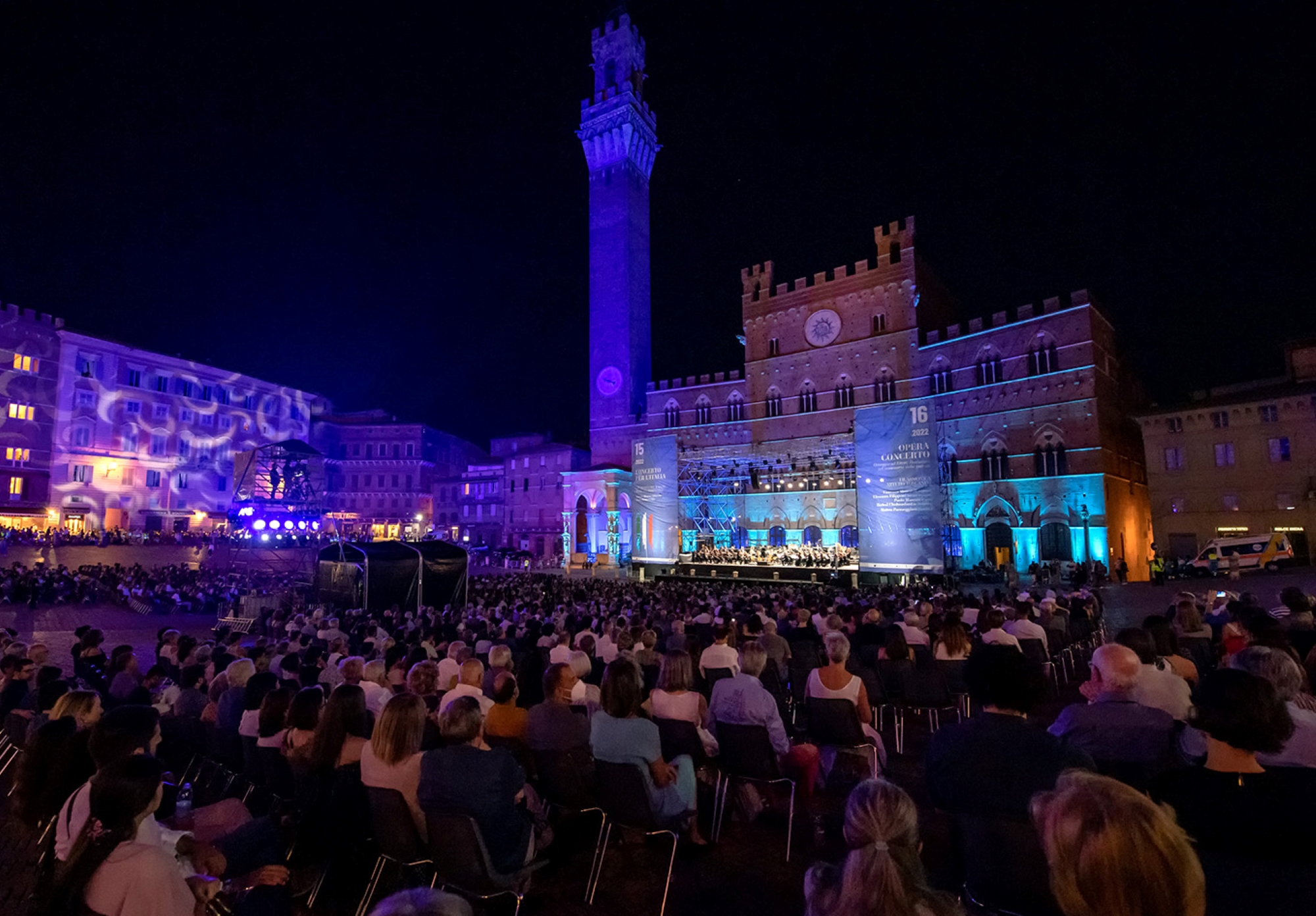 Concerto per l'Italia - Piazza del Campo 2022 (foto Roberto Testi)