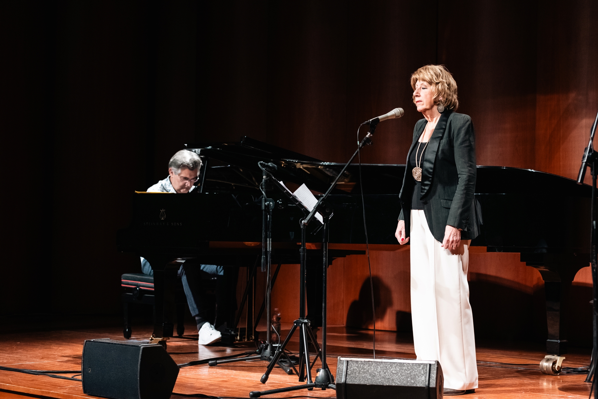 Norma Winstone e Glauco Venier (foto Elisa Magnoni)