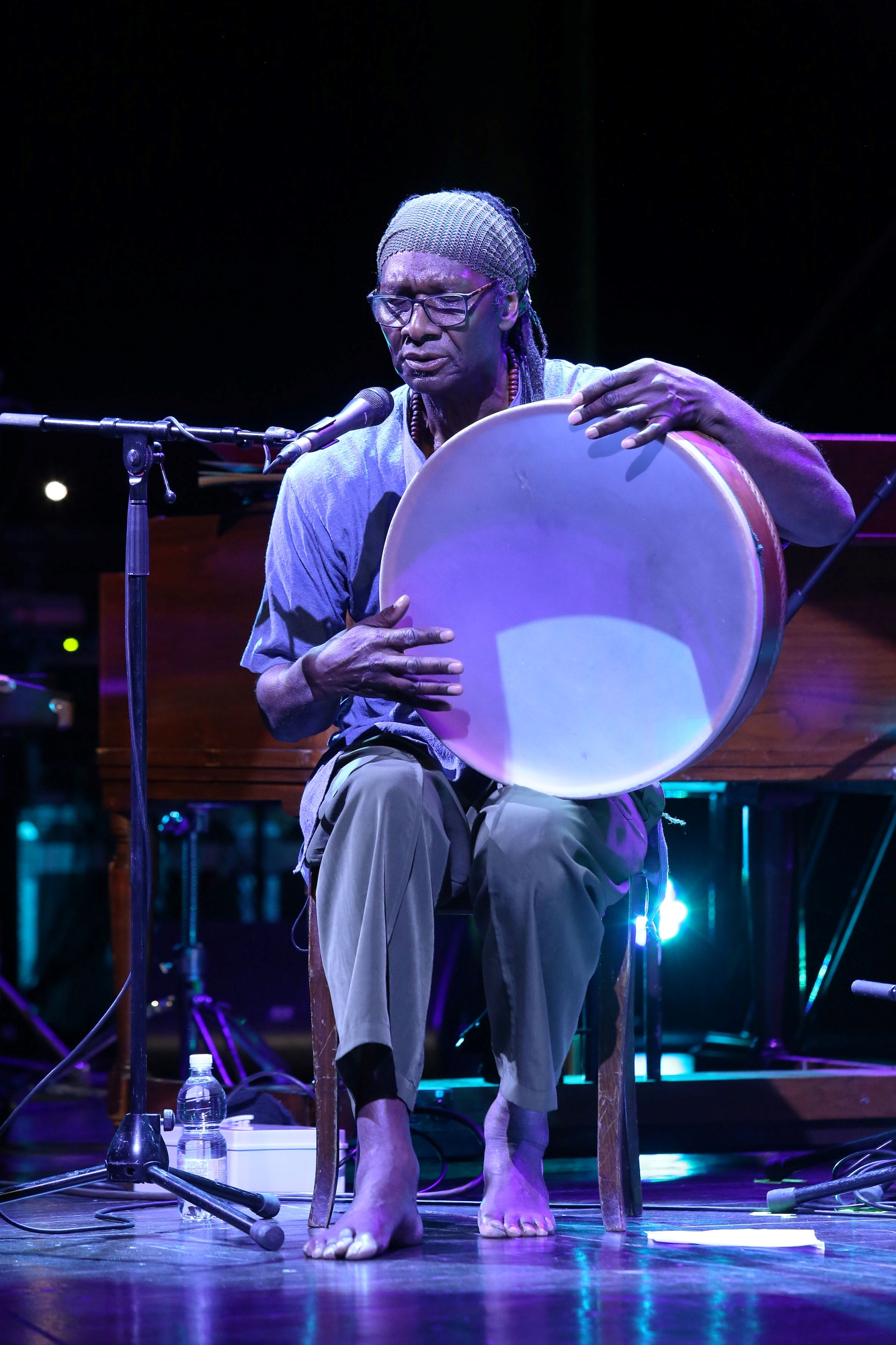 Hamid Drake (foto Luciano Rossetti)