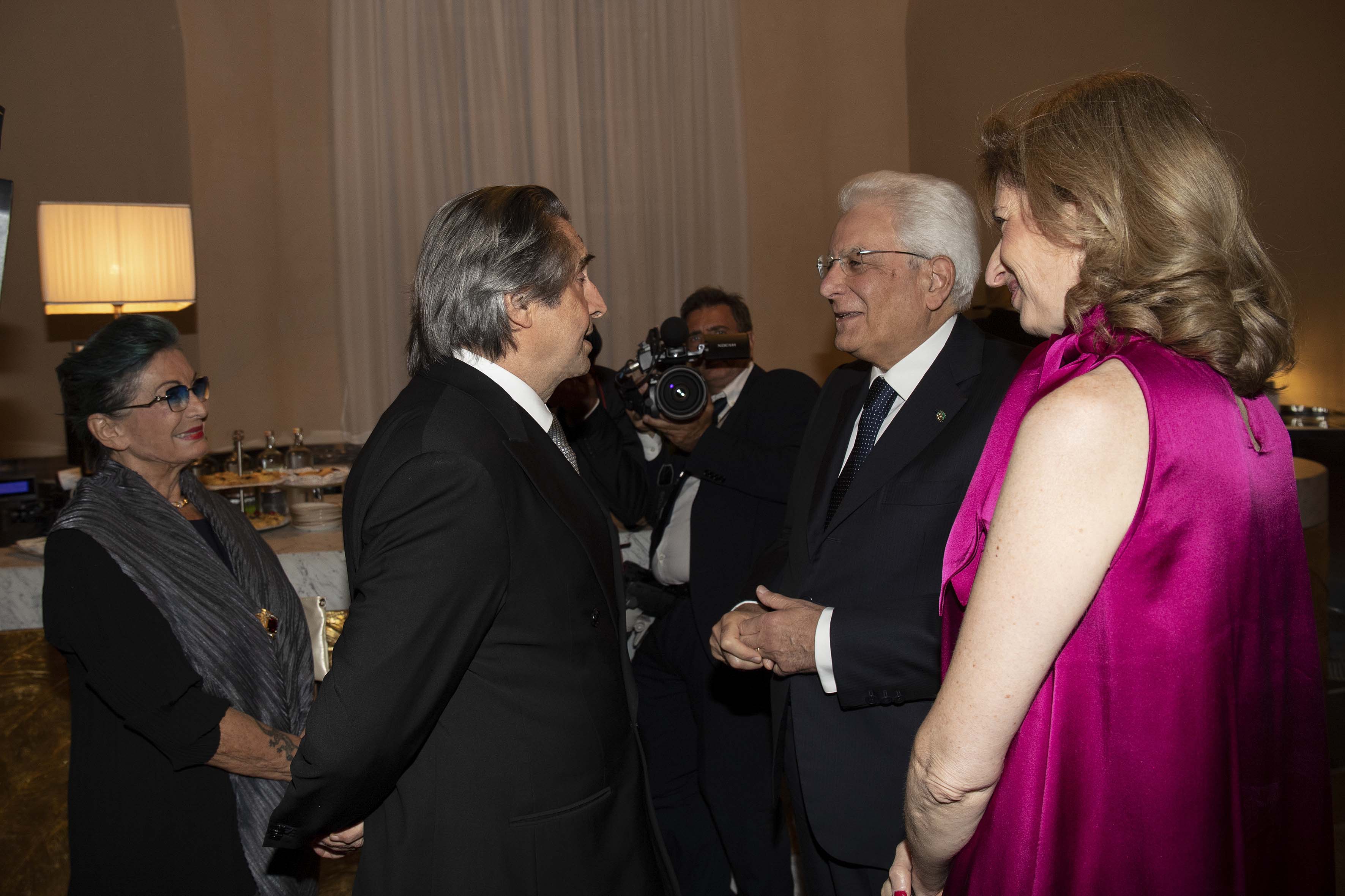 Muti con Mattarella