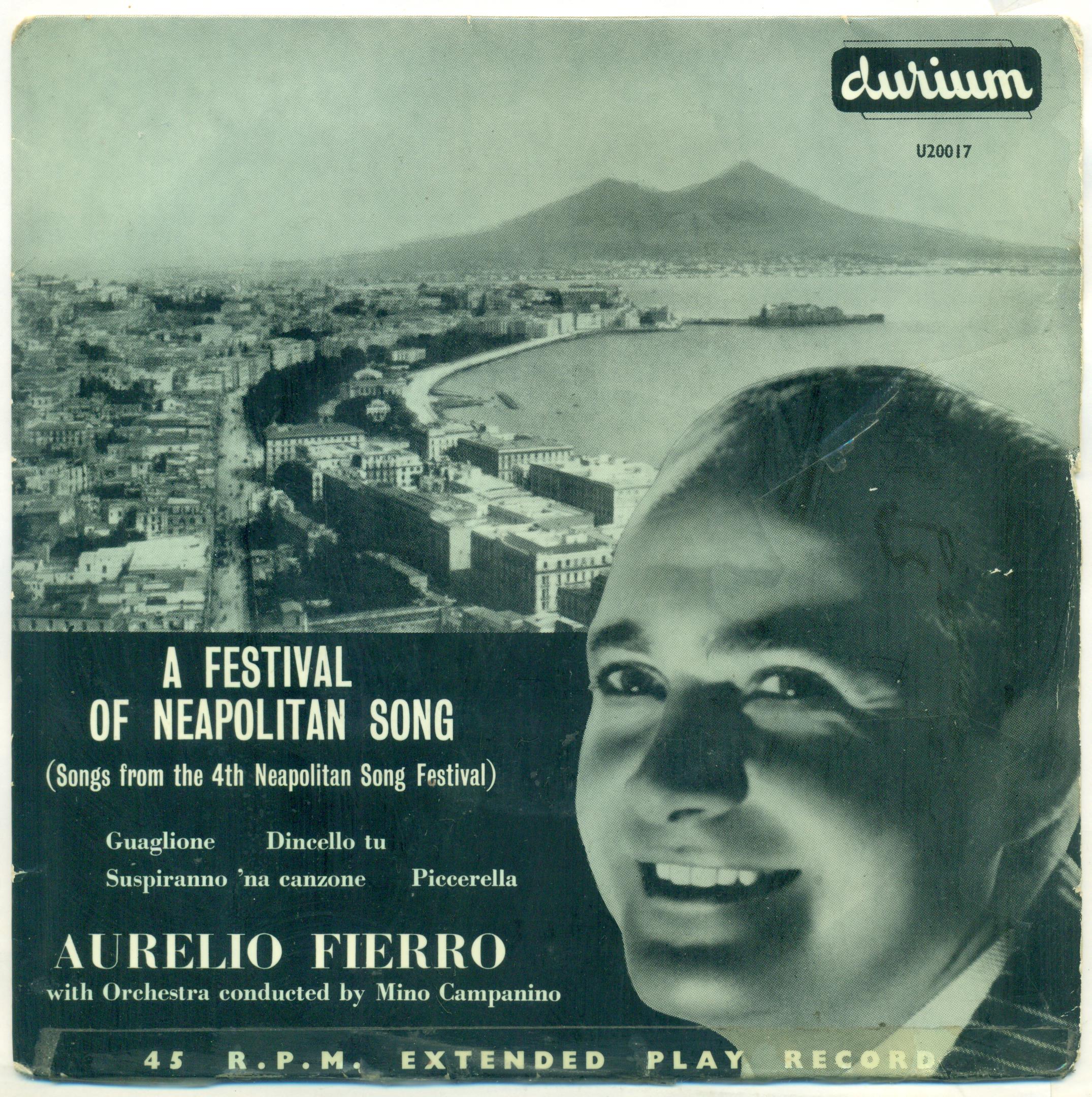 Locandina Festival Napoletano di Sanremo 1931-1932