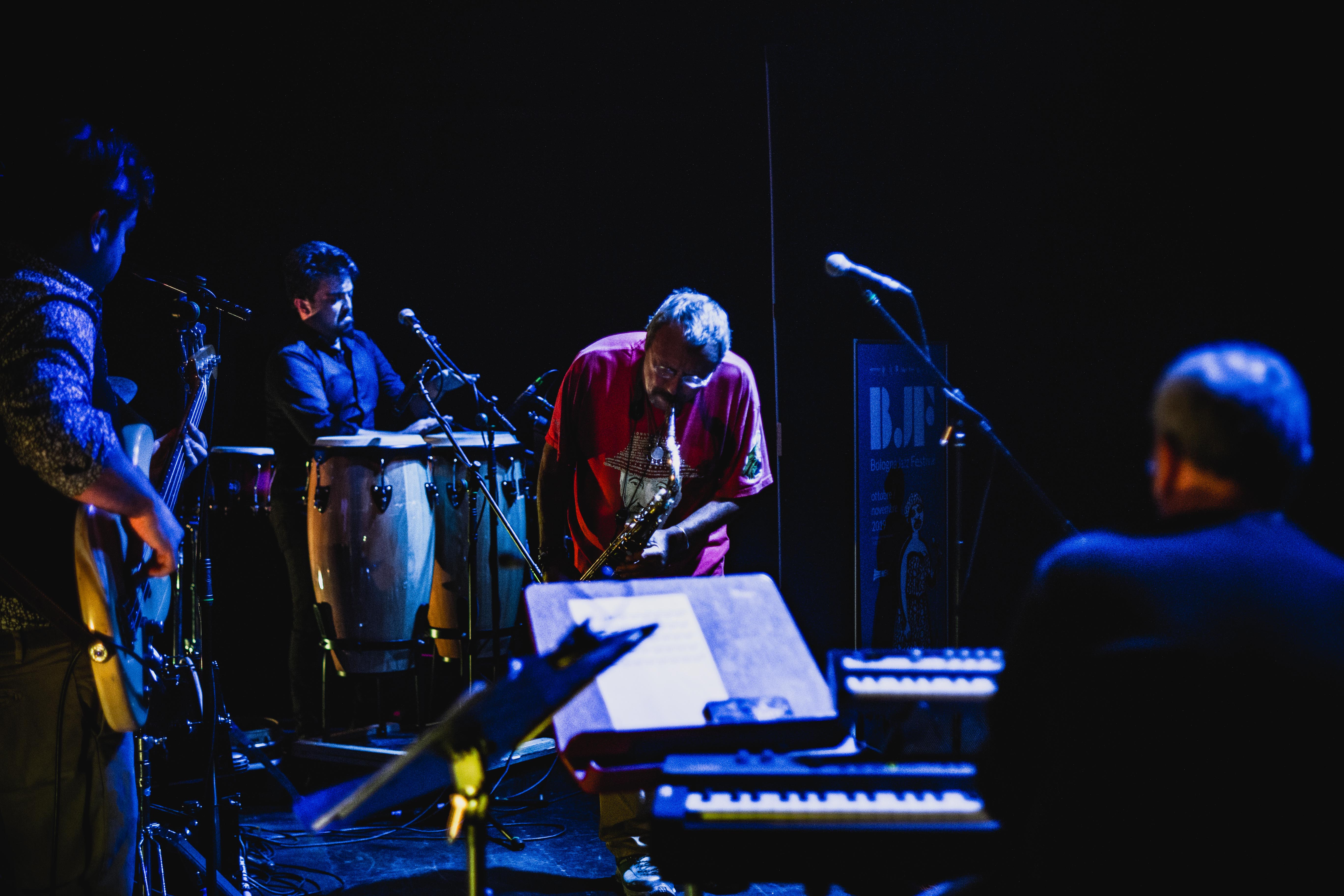 Daniele Sepe a Bologna Jazz (foto di Daniele Poli)