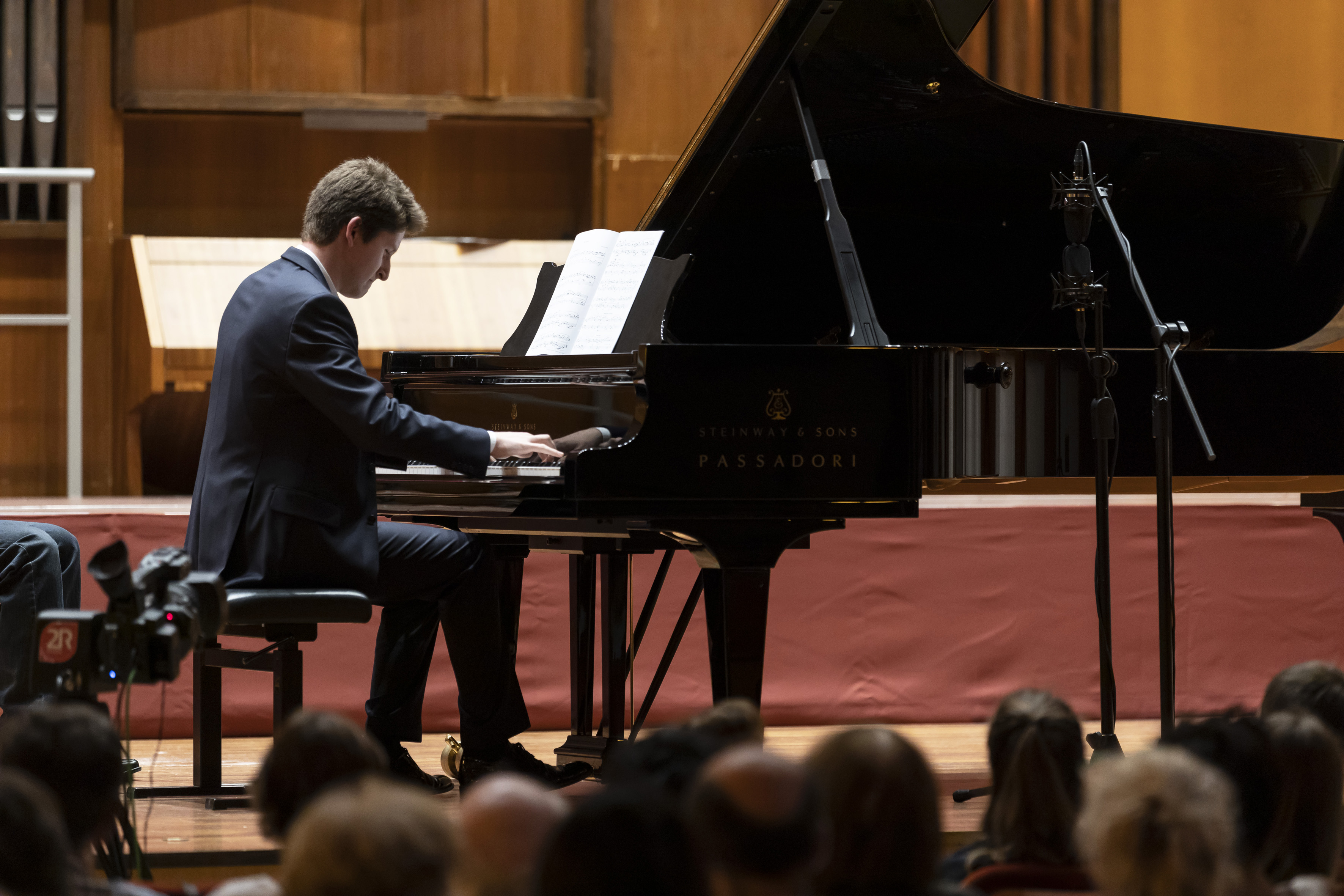 Emanuil Ivanov, vincitore del Concorso Busoni 2019 (foto di Tiberio Sorvillo)