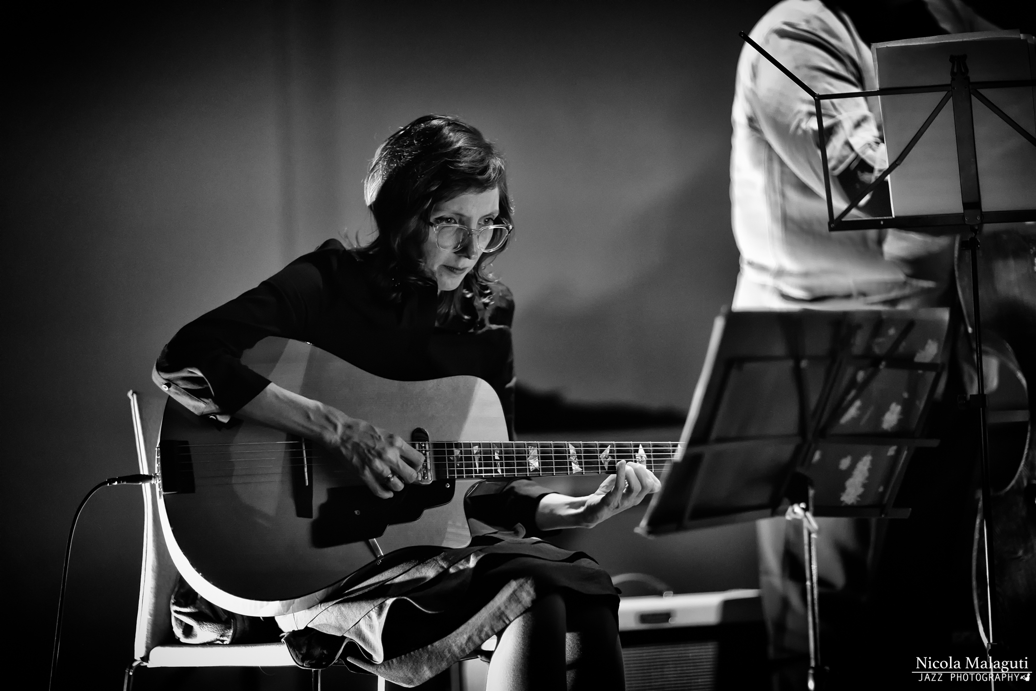 Mary Halvorson (foto di Nicola Malaguti)