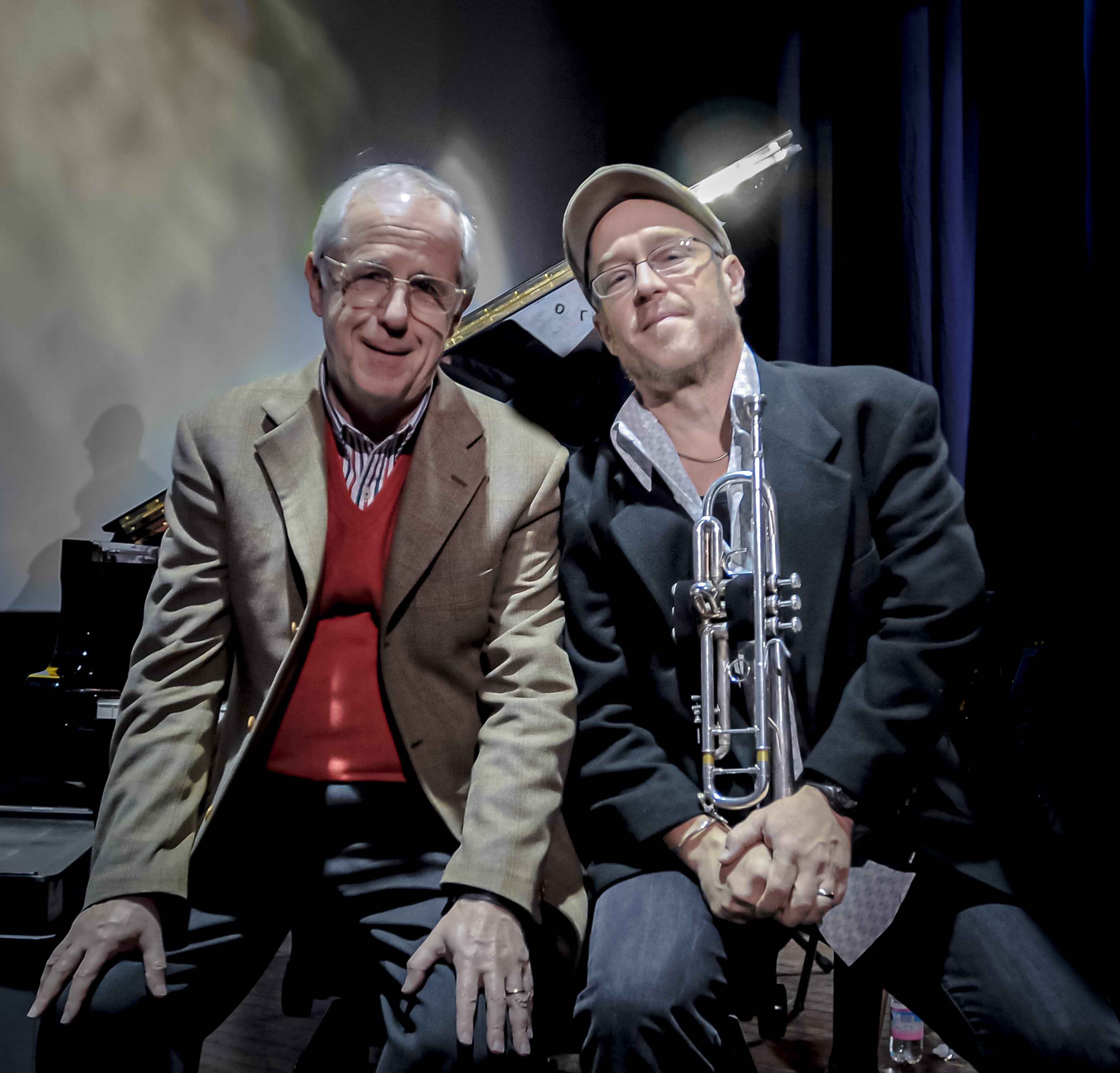 Franco D'Andrea e Dave Douglas (foto Roberto Cifarelli)