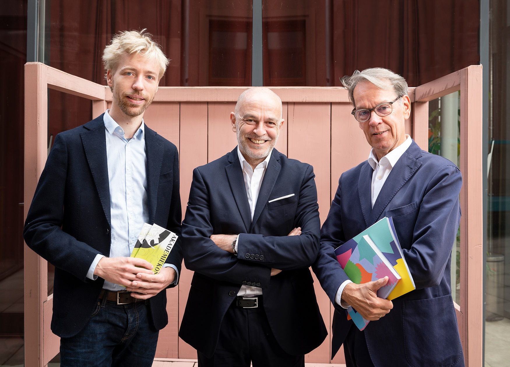 Fritjof von Gagern, Roberto Rizzi Brignoli e Albrecht Puhlmann (foto Christian Kleiner)