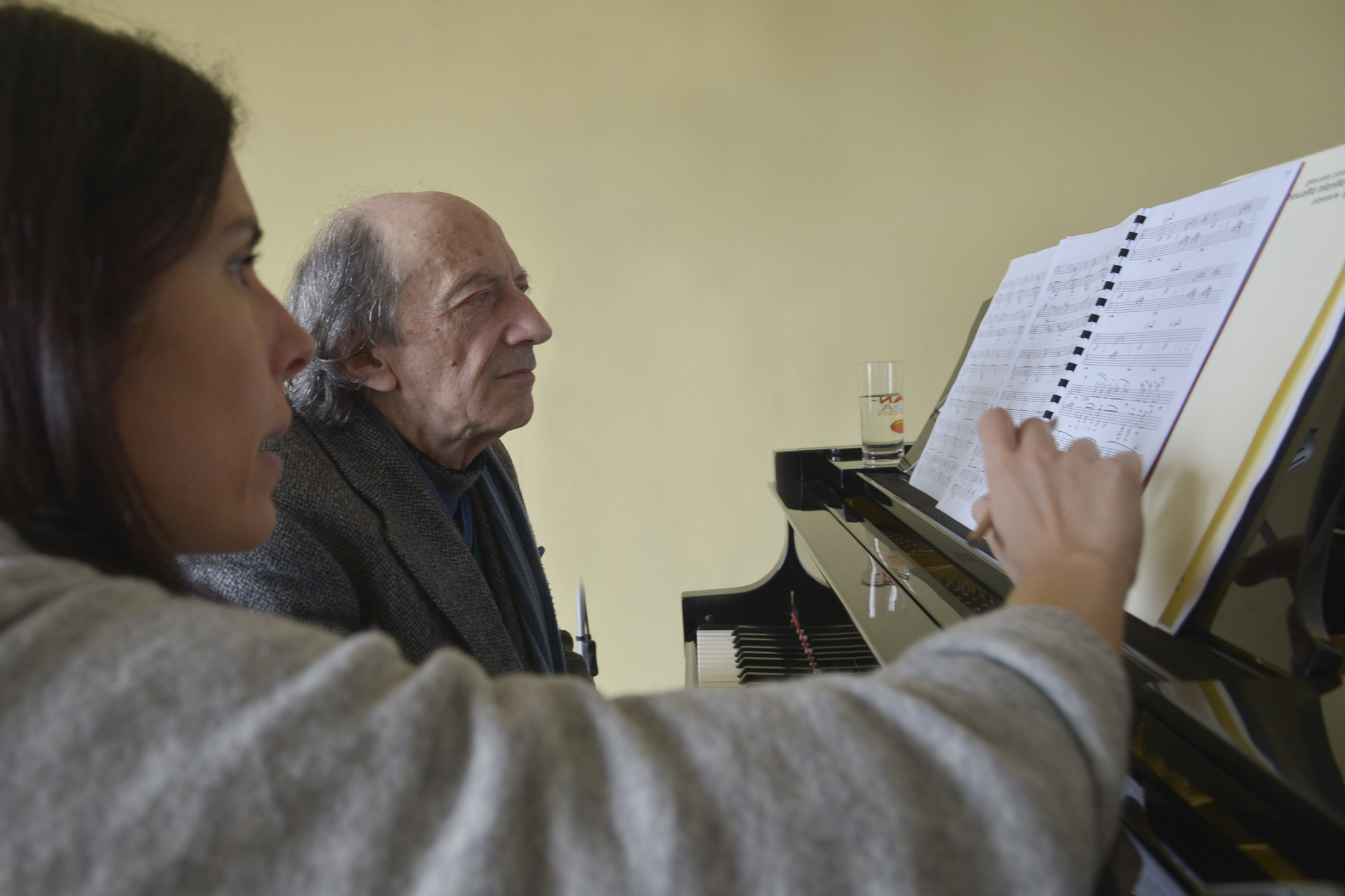 Giancarlo Cardini e Agnese Toniutti (foto di Alberto Moretti - albertomoretti.it)