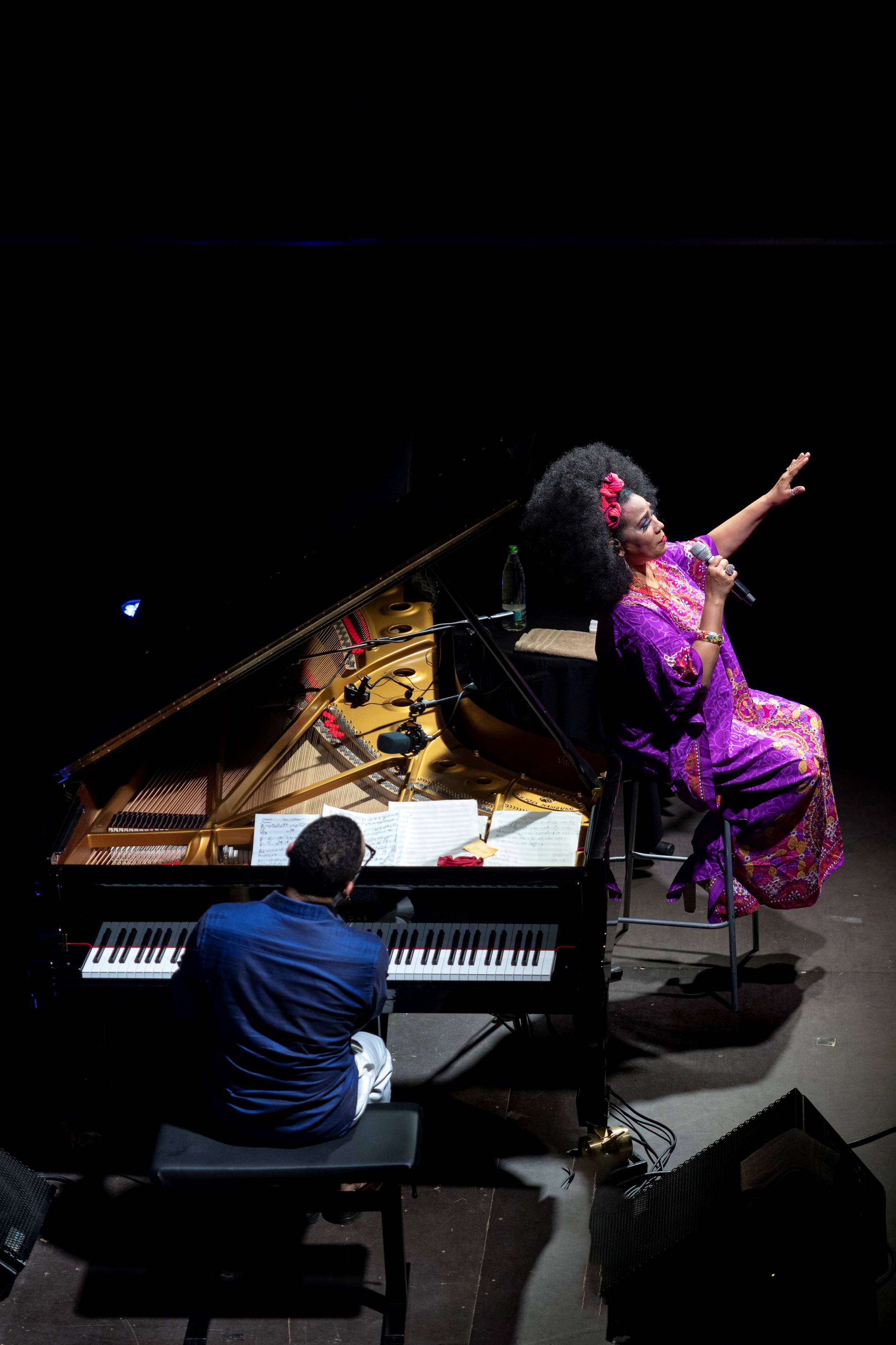 Gonzalo Rubalcaba e Aymee Nuviola (foto Andrea Rotili)