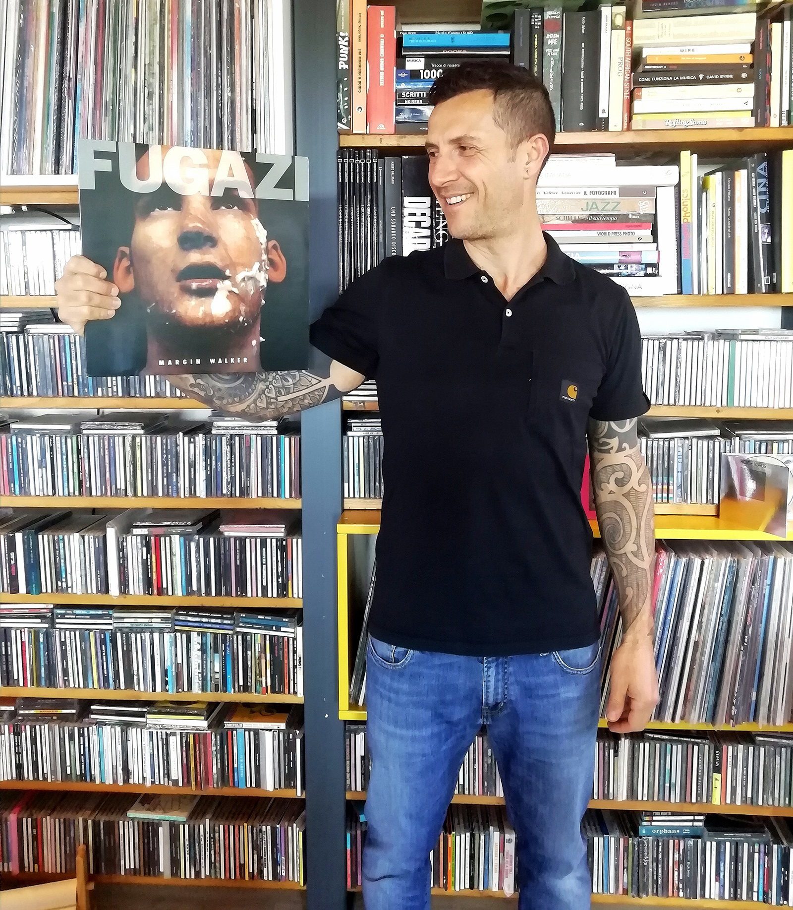 Roberto Astori - Selfie con dischi