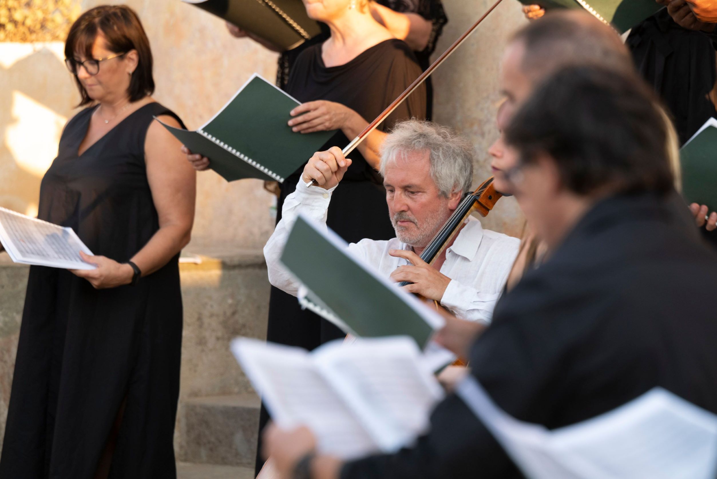 Mario Brunello e Coro Friuli Venenzia Giulia - Pianosa (foto Andrea Messana)