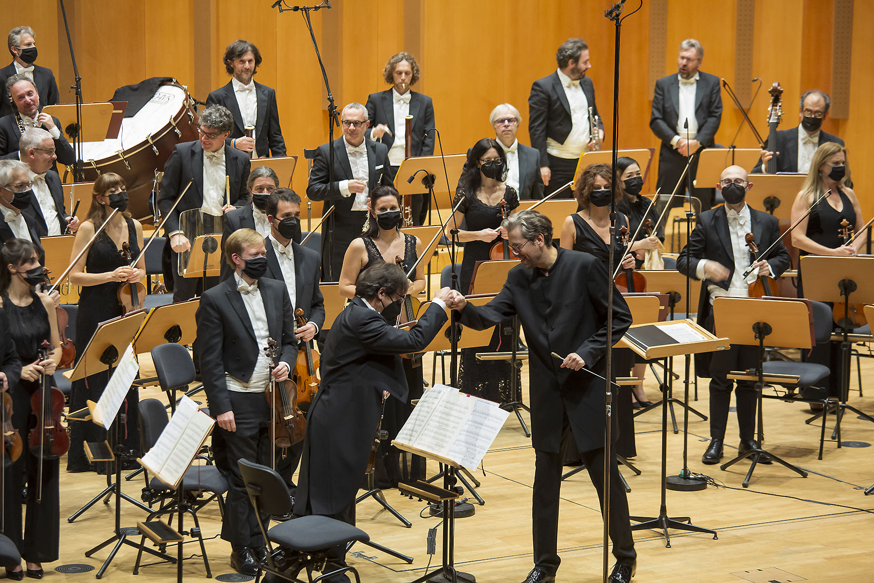 Orchestra Haydn diretta da Michal Nesterowicz (foto Fondazione Haydn)