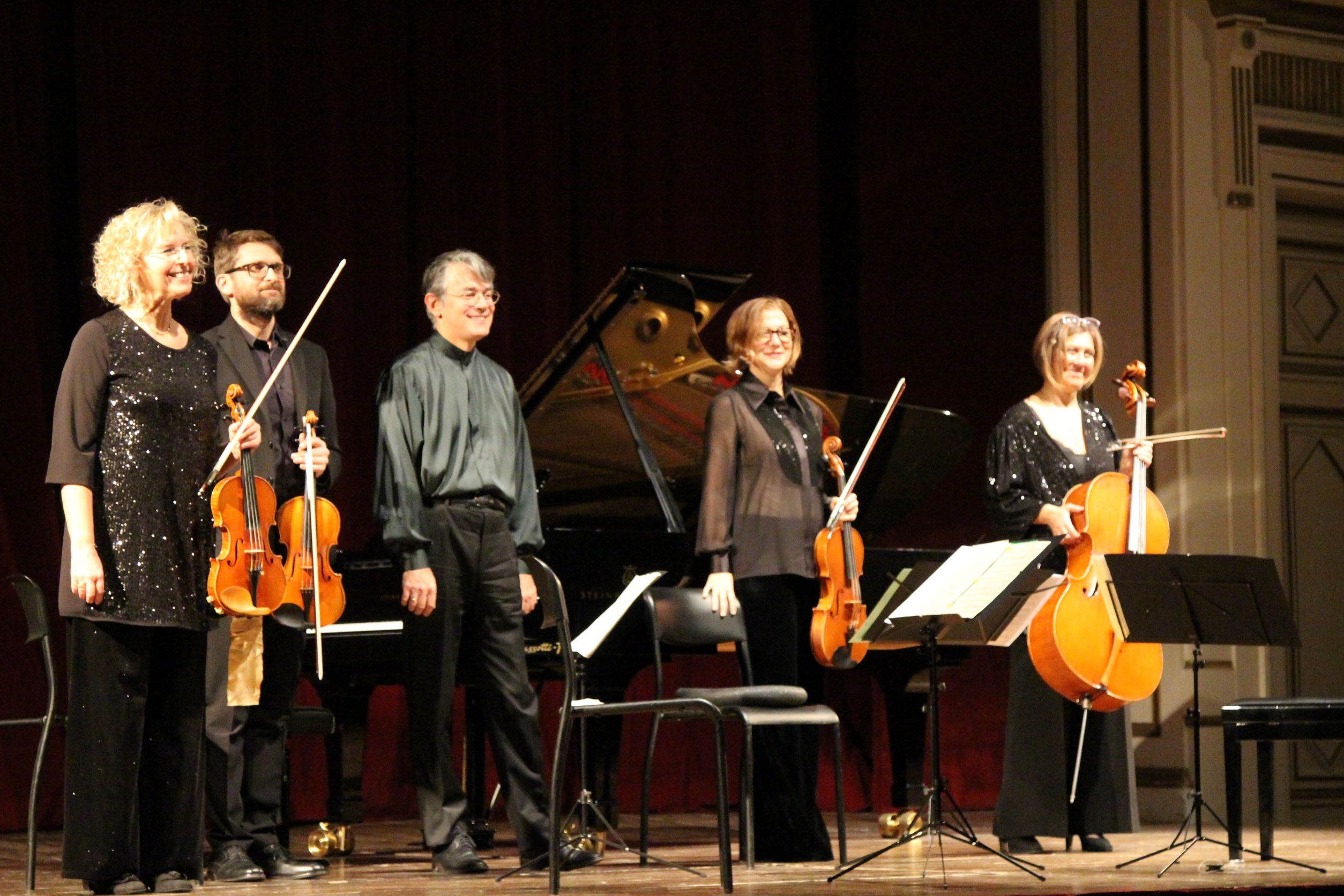 Quartetto di Fiesole e Pietro De Maria (foto Giulia Nuti)