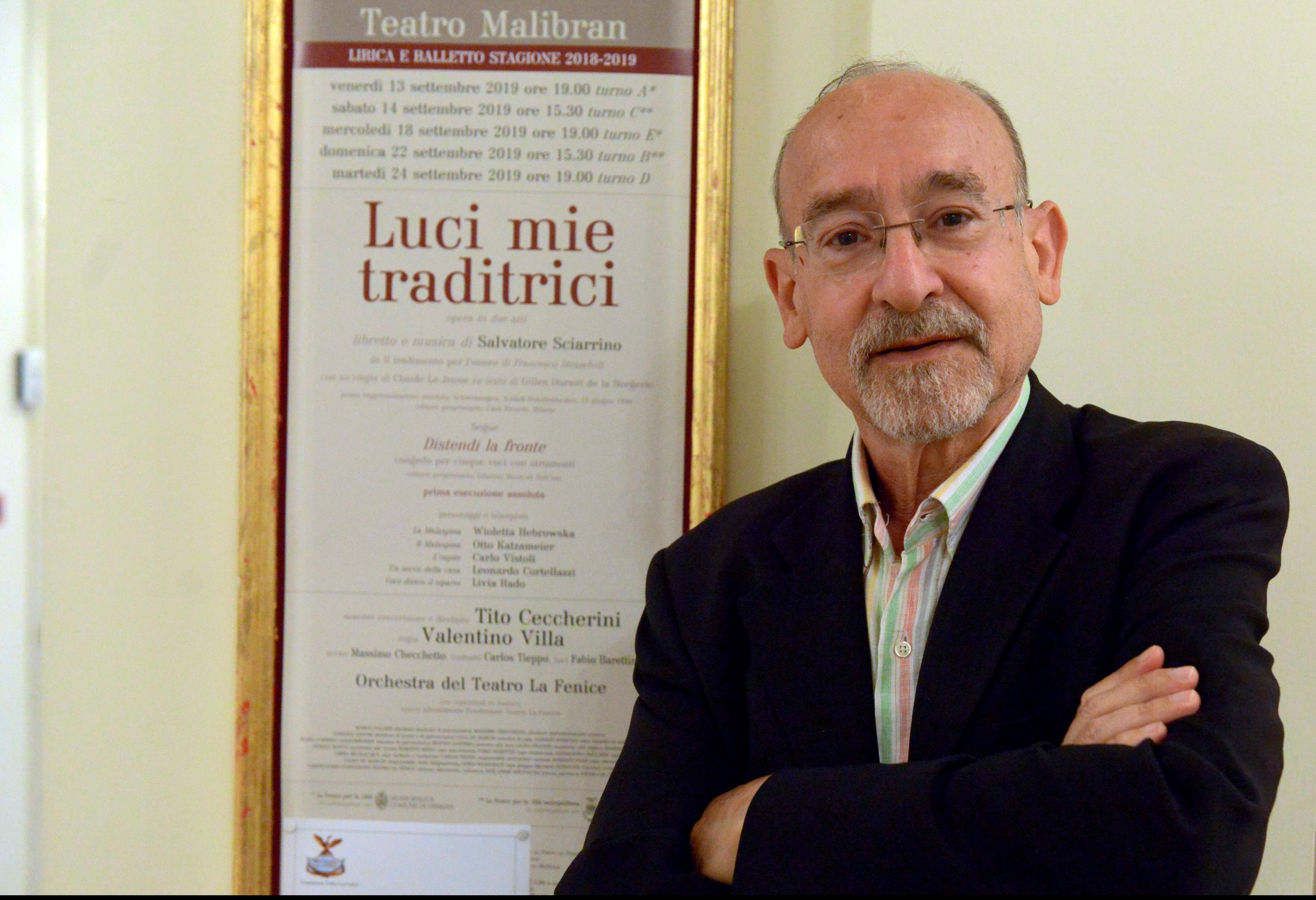 Salvatore Sciarrino (foto di Michele Crosera)