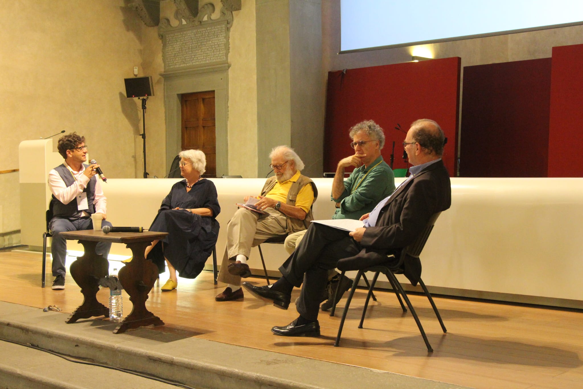 Seconda tavola rotonda del convegno (foto di Giulia Nuti)