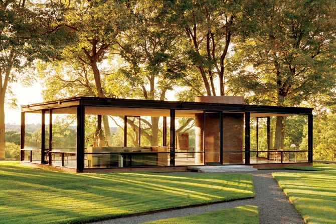 Glass House, Philip Johnson