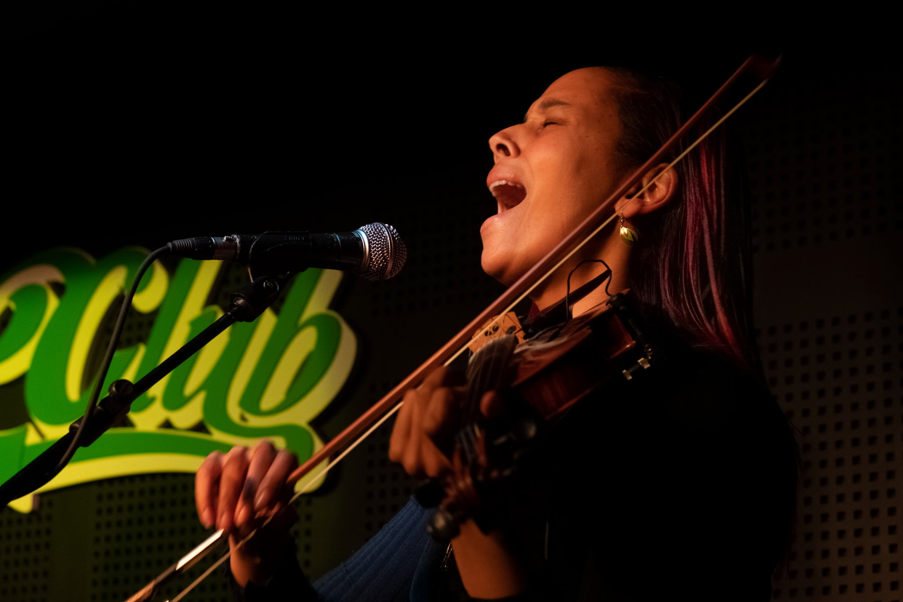 Rhiannon Giddens e Francesco Turrisi (foto di Massimo Forchino)