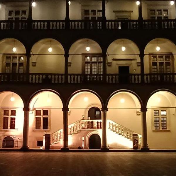 Cortile del Castello Reale di Wawel (foto di Paolo Scarnecchia)