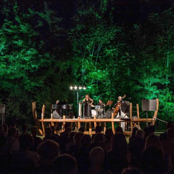 Un concerto nei Giardini della Filarmonica Romana (Foto Max Pucciariello)