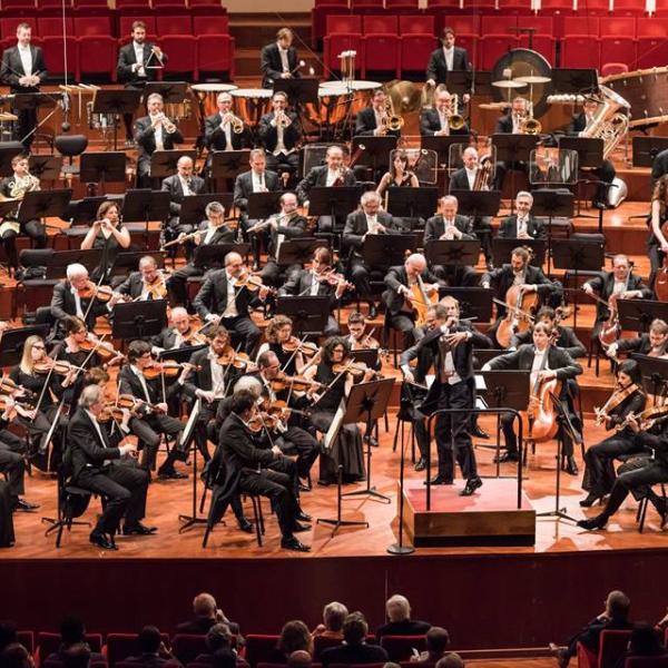 Luisi con l'Orchestra Sinfonica Nazionale della Rai