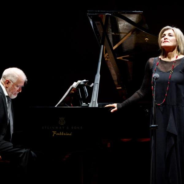 Anna Caterina Antonacci e Donald Sulzen