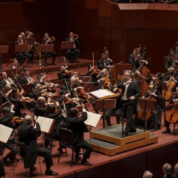 Riccardo Muti e la  Chicago Symphony Orchestra (Foto Todd Rosenberg)
