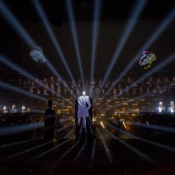 Szenen aus Goethes Faust (Scene dal Faust di Goethe), Foto di Monica Ritterhaus 