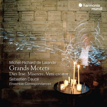 Ensemble Correspondances - de Lalande Grands Motets (cd cover)