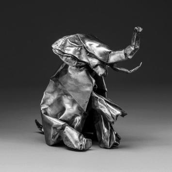 Jlin Black Origami Cover