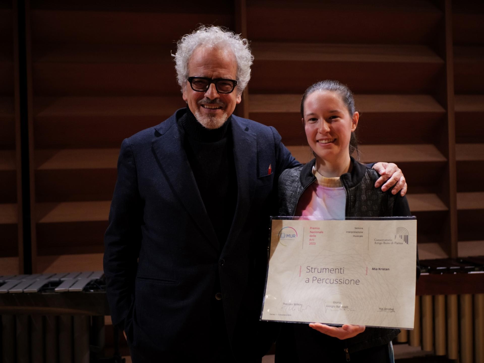 Premio Nazionale delle Arti - Conservatorio “Boito” di Parma (foto Meneghini-Casalone)
