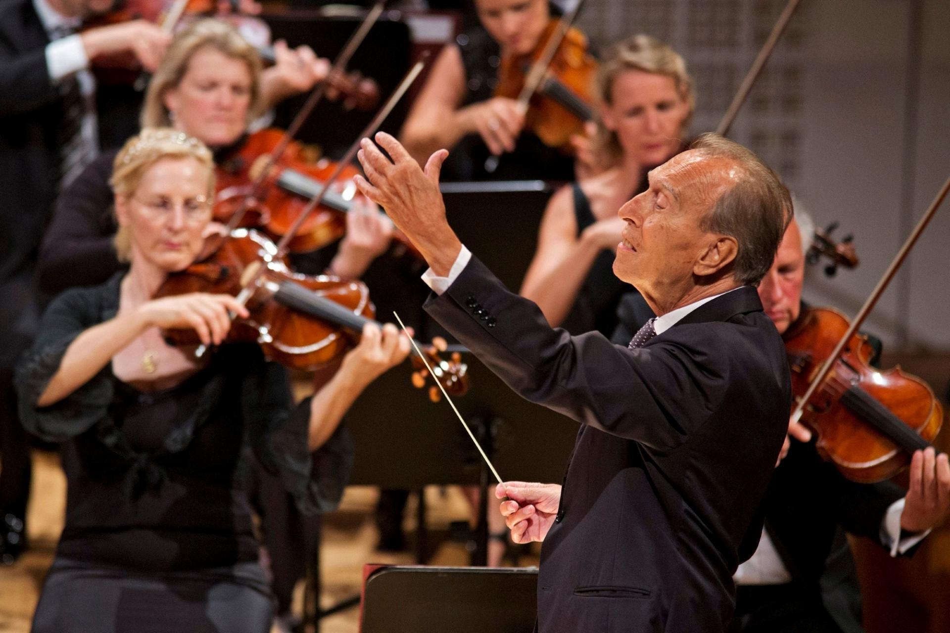 Claudio Abbado - Lucerne Festival Orchestra - 2013 (foto Georg Anderhub - Lucerne Festival)