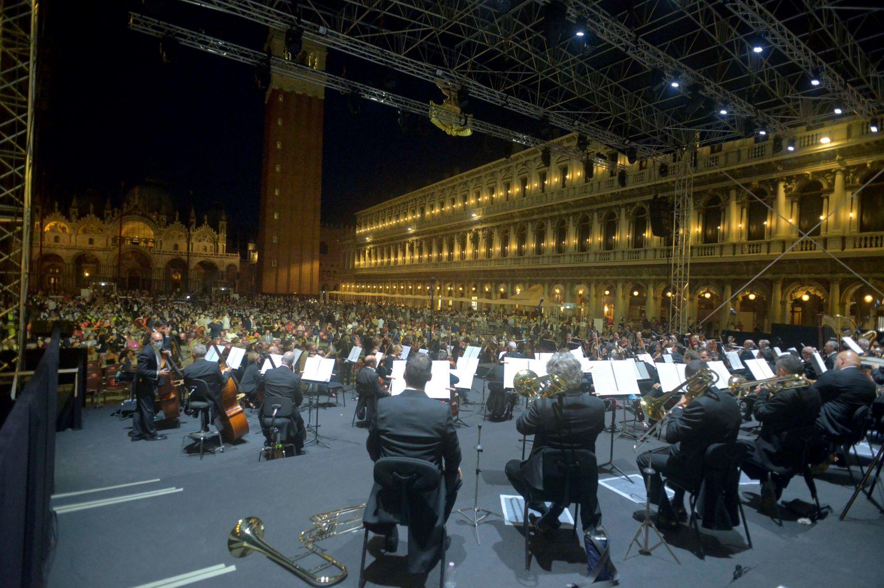 Concerto Gala per i 1600 anni della città di Venezia, 8 settembre 2020 (foto Michele Crosera).