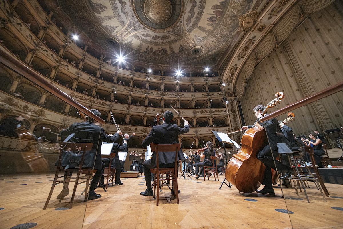 European Union Youth Orchestra (Euyo) in concerto a Ferrara (foto Marco Caselli Nirmal)
