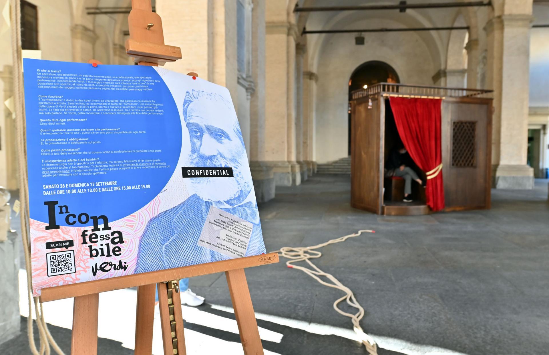 Incofessabile Verdi (foto Roberto Ricci - Teatro Regio di Parma)