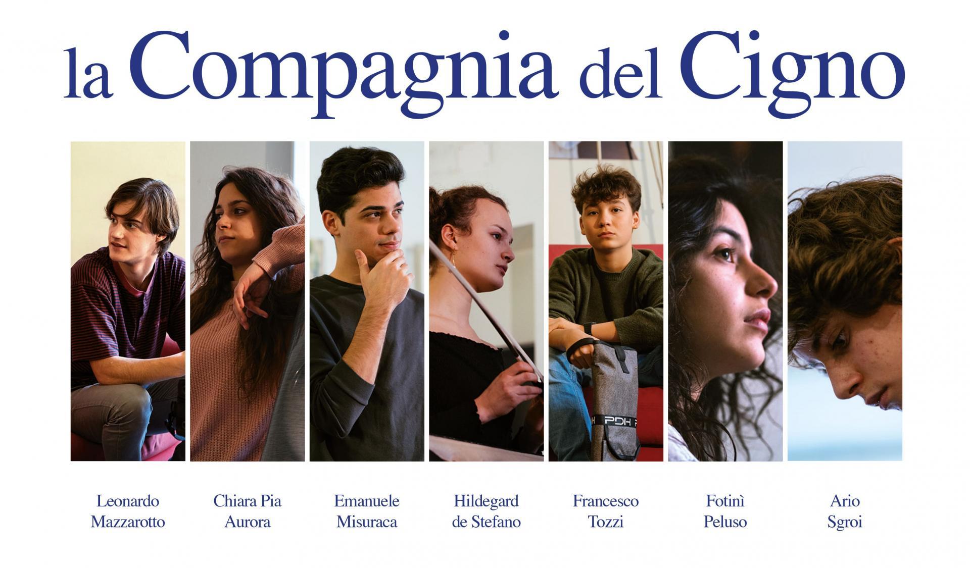 Il cast de La Compagnia del Cigno (foto di Sara Petraglia)