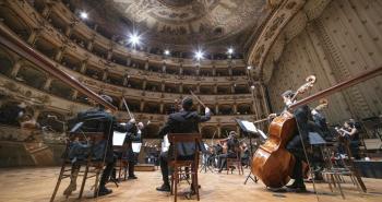 European Union Youth Orchestra (Euyo) in concerto a Ferrara (foto Marco Caselli Nirmal)