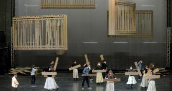 "Le baruffe" (prove - foto di Michele Crosera)