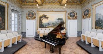 Sala Stradivari Palazzo Stauffer (foto Fondazione Stauffer - Melania Dalle Grave e Piercarlo Quecchia - DSL Studio)