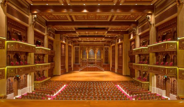 ROHM Royal Opera House Muscat (photo Khalid Al Kharusi) Accademia Stauffer alla Royal Opera House Muscat in Oman