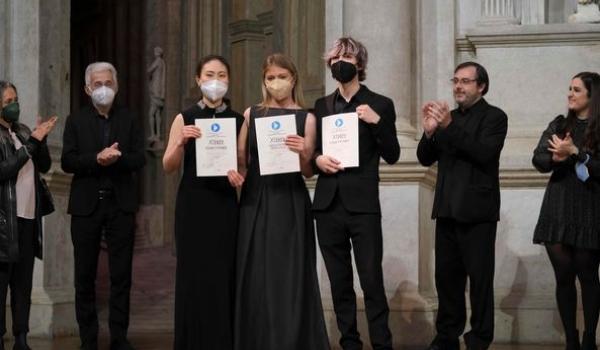 Wakana Marlene Tanaka, Teodora Kapinkovska, Alessandro Del Gobbo 11° Concorso Pianistico Nazionale Premio Lamberto Brunelli