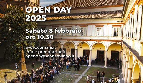 Conservatorio di Musica G. Verdi di Milano: Open Day 8 febbraio 2025 Conservatorio di Musica G. Verdi di Milano: Open Day 8 febbraio 2025