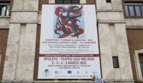 76° Concorso Comunità Europea del Teatro Lirico Sperimentale di Spoleto “A. Belli”