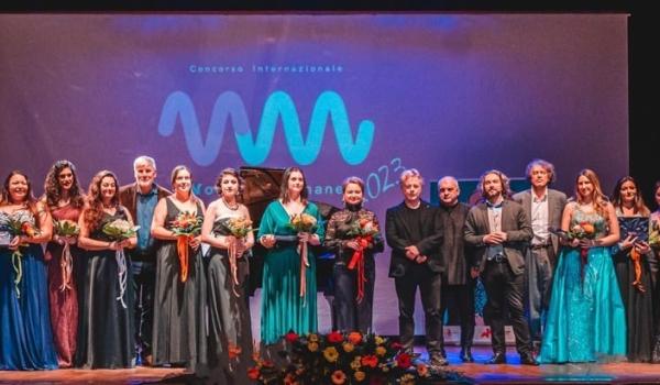 Teatro Goldoni di Livorno, serata conclusiva del Concorso Voci Mascagnane 2023 3° Concorso Internazionale Voci Mascagnane