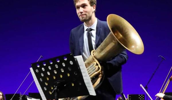 Florian Wielgosik ( foto Michele Missinato) 32° Concorso Internazionale “Città di Porcia” - TUBA